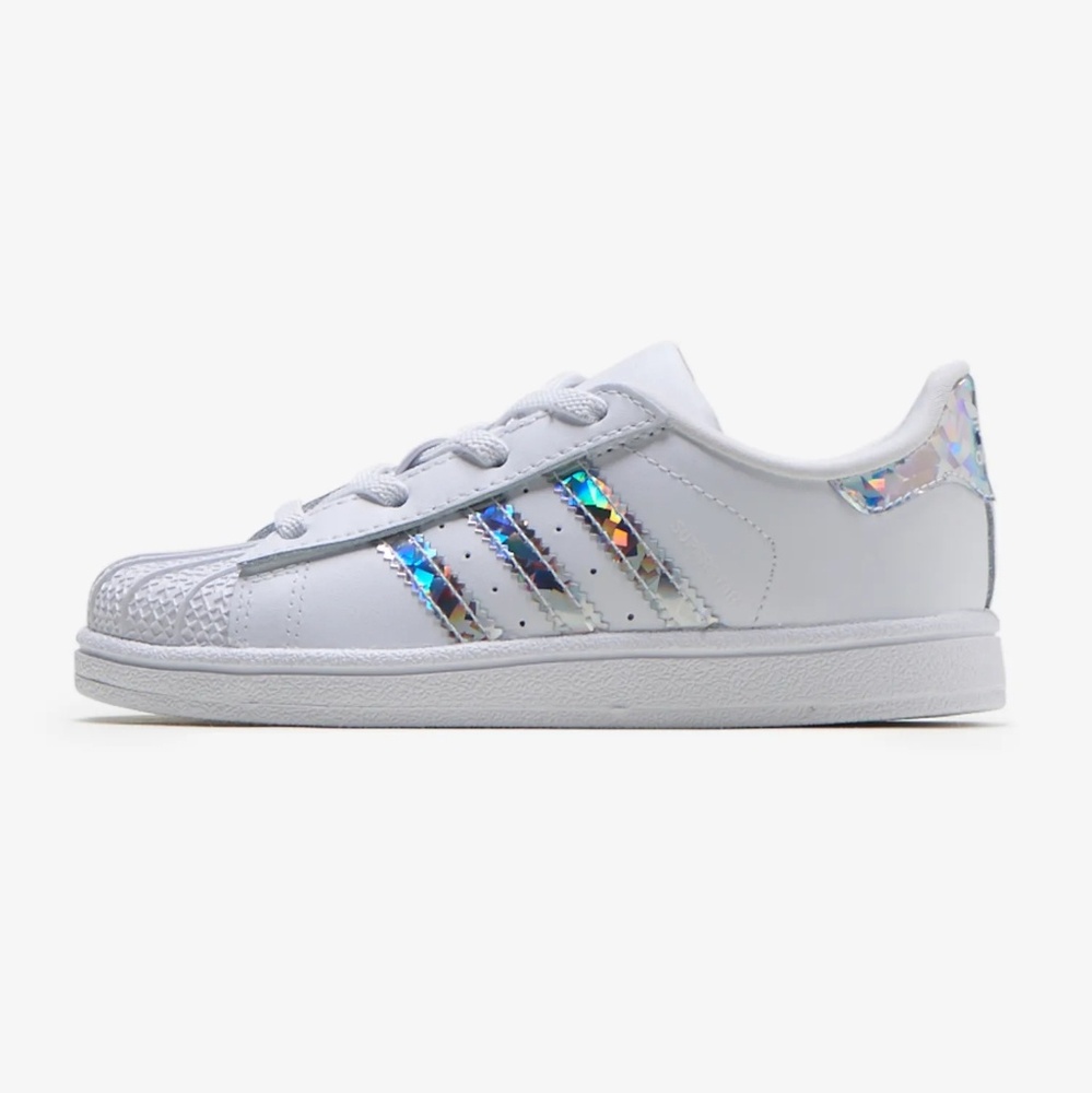 《 Adidas 》 Holographic Superstar Sneakers